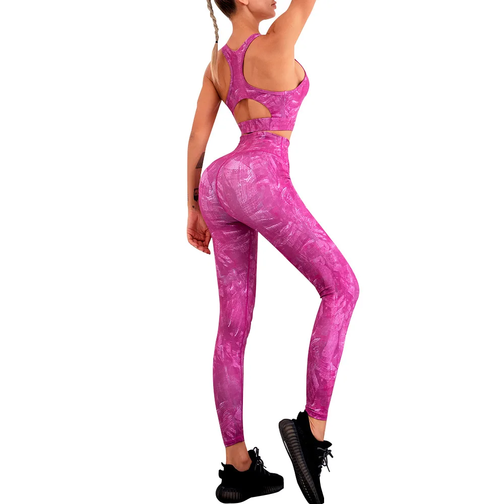 New 2 Piece 9 StylePrint Yoga Set Women Crisscross Back Sportswear Gym Clothing Fitness Leggings Workout Sports Suit Female Set
New 2 Piece 9 StylePrint Yoga Set Women Crisscross Back Sportswear Gym Clothing Fitness Leggings Workout Sports Suit Female Set