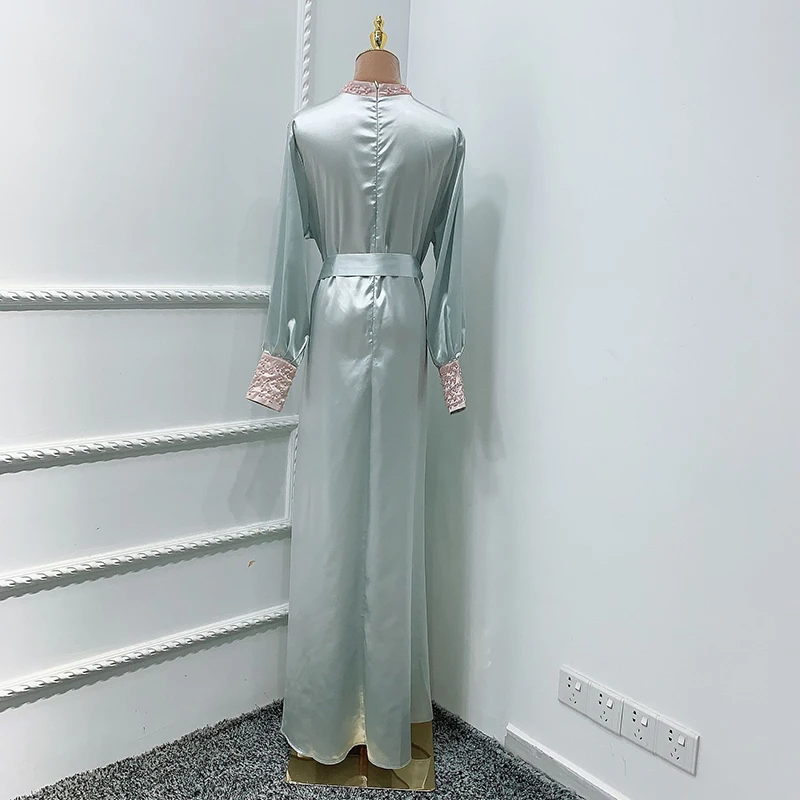 Muslim Woman Set Women Sequin Dress Beach Holiday Casual Swing Loose Dress Dubai Islamic Muslim Dress Robe Islamique Lsm036
Muslim Woman Set Women Sequin Dress Beach Holiday Casual Swing Loose Dress Dubai Islamic Muslim Dress Robe Islamique Lsm036