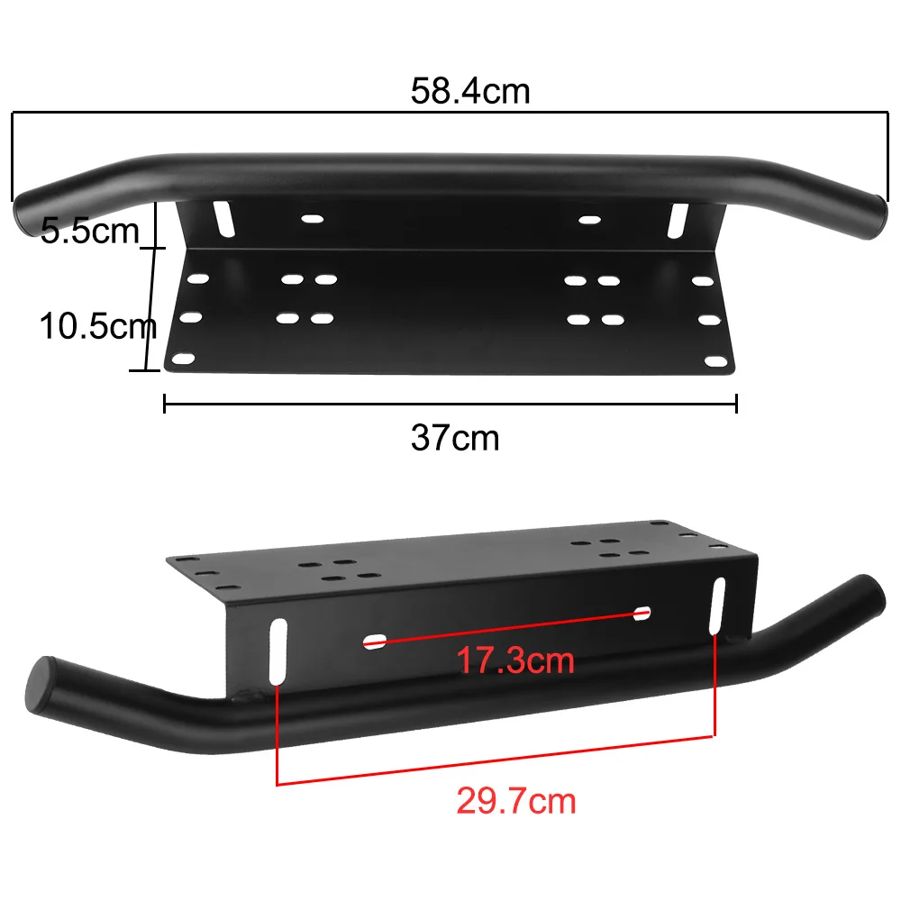 Car Plate Holder License Frame Log Light Spotlight Bracket Work Lamp Framework Front Bumper Off Road 4x4 Automotive Accessories
Car Plate Holder License Frame Log Light Spotlight Bracket Work Lamp Framework Front Bumper Off Road 4x4 Automotive Accessories