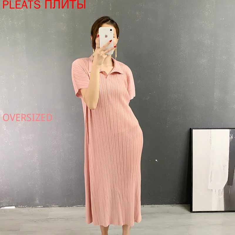 Miyake/летнее платье со складками, новый стиль, высококачественное платье для похудения, а-образное платье со складками, Vestido Robe Femme Vetement Femme Ropa ...
Miyake/летнее платье со складками, новый стиль, высококачественное платье для похудения, а-образное платье со складками, Vestido Robe Femme Vetement Femme Ropa ...
