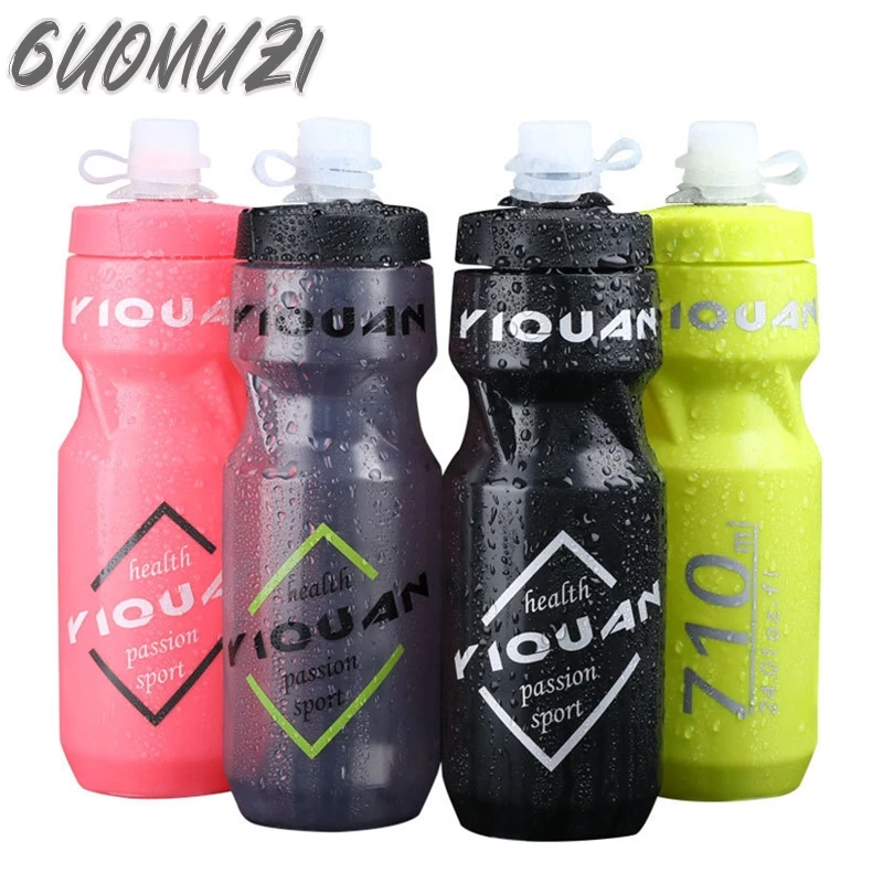 Bicycle Water Bottle 710ML Leak-proof PP Drink Sport Water Bottle Bikes Lockable Cycling Squeeze Water Bottles
Bicycle Water Bottle 710ML Leak-proof PP Drink Sport Water Bottle Bikes Lockable Cycling Squeeze Water Bottles