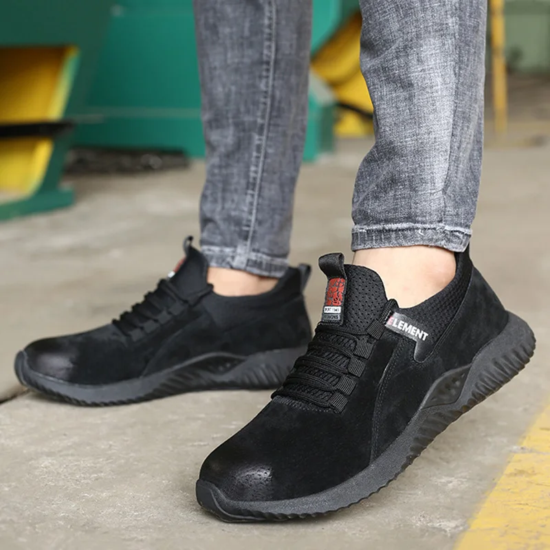 Safety Work Shoes Lightweight Breathable Safety Boots Shoes Indestructible Safety Shoes Steel Toe Puncture-Proof Work Sneakers
Safety Work Shoes Lightweight Breathable Safety Boots Shoes Indestructible Safety Shoes Steel Toe Puncture-Proof Work Sneakers