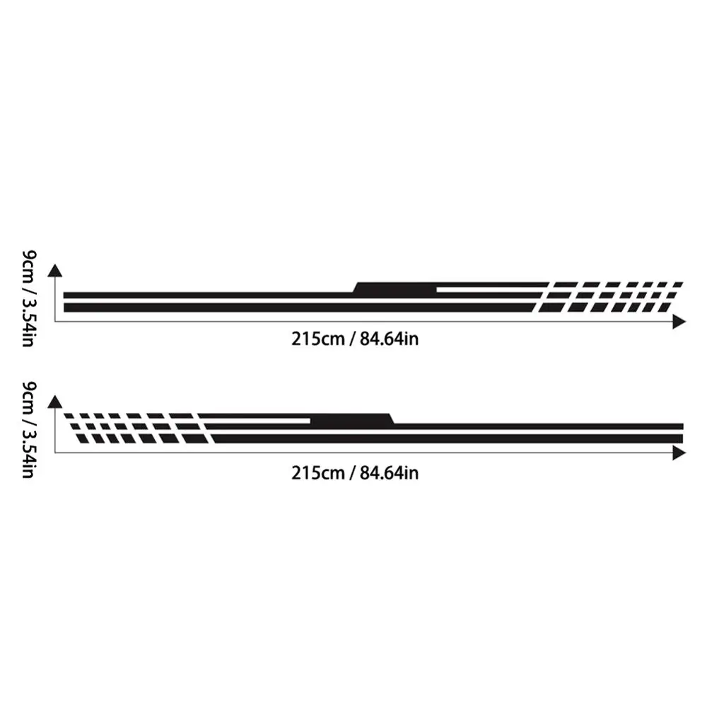 2x 215CM Car Graphics Side Body Decor Sticker Long Stripe Vinyl Decals
2x 215CM Car Graphics Side Body Decor Sticker Long Stripe Vinyl Decals