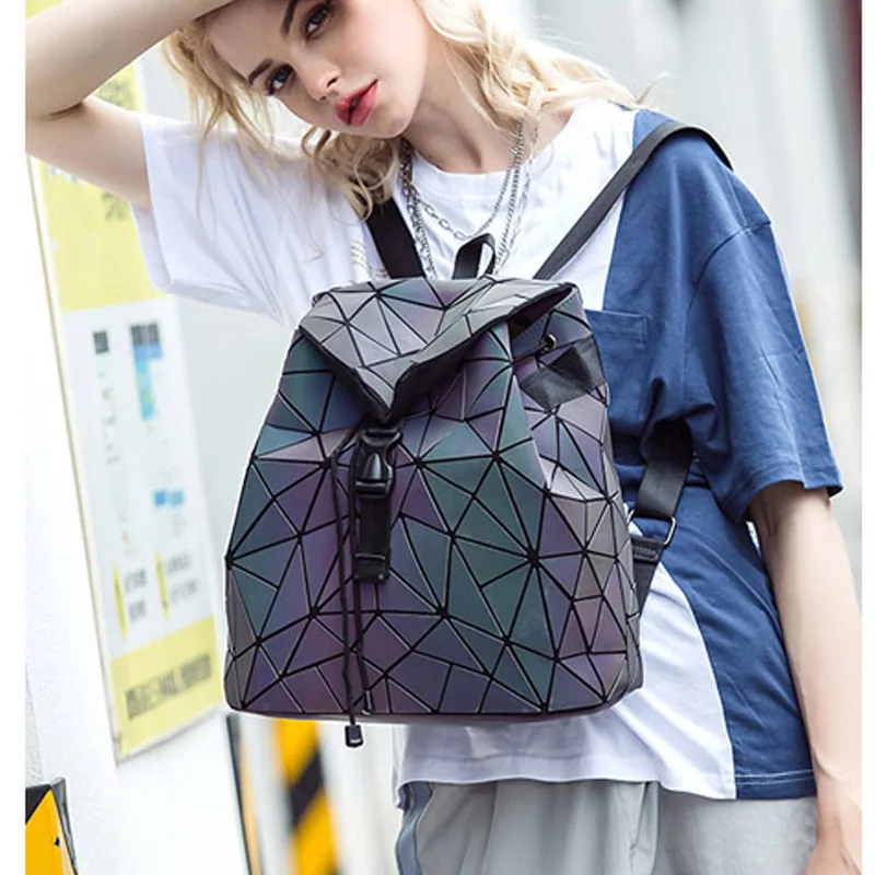Geometric Luminous Men Backpack Holographic Laptop Backpacks Luxury PU Leather Students School BagsTeenage Rucksack Mochila Sac
Geometric Luminous Men Backpack Holographic Laptop Backpacks Luxury PU Leather Students School BagsTeenage Rucksack Mochila Sac