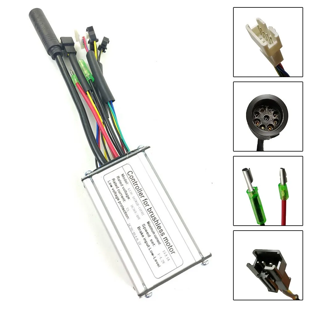 E-bike 36V 48V KT-15A SM Square Wave Controller For KT Series Brushless Motor Electric Bicycle 9pin Waterproof Plug Accessories
E-bike 36V 48V KT-15A SM Square Wave Controller For KT Series Brushless Motor Electric Bicycle 9pin Waterproof Plug Accessories