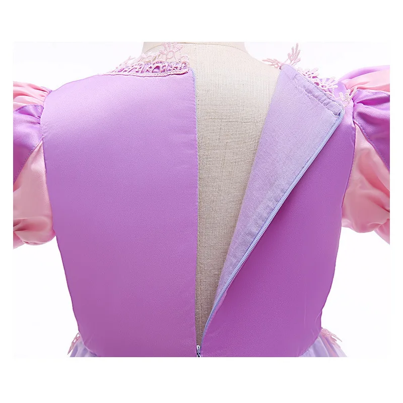 Purple Lace Rapunzel Costume For Princess Girls Sequined Top Short Puff Sleeve Kids Christmas Party Ball Gown Halloween Clothes
Purple Lace Rapunzel Costume For Princess Girls Sequined Top Short Puff Sleeve Kids Christmas Party Ball Gown Halloween Clothes