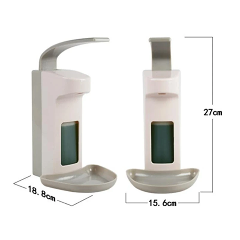 500ML Elbow Soap Dispenser Soap Lotion Pump Manual Type Sope Dispenser Hotel Hospital Sanitizer Dispensers Devices Wall Mouted
500ML Elbow Soap Dispenser Soap Lotion Pump Manual Type Sope Dispenser Hotel Hospital Sanitizer Dispensers Devices Wall Mouted