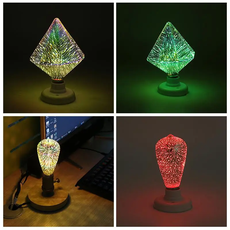 Fashion Fireworks Light 3D Christmas Home Decor KTV 3D Fireworks Bulb Fireworks Bulb Colorful E27 Holiday
Fashion Fireworks Light 3D Christmas Home Decor KTV 3D Fireworks Bulb Fireworks Bulb Colorful E27 Holiday