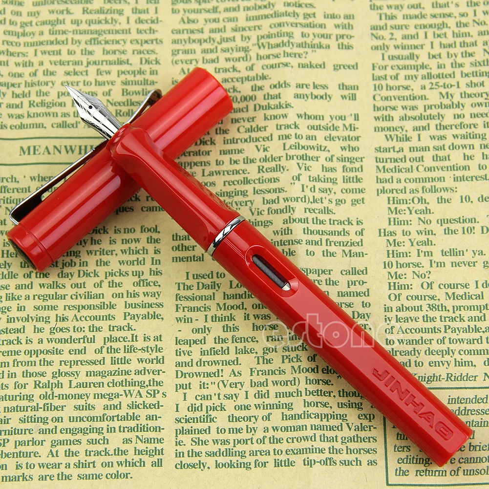 Professional Writing Jinhao 599A Fountain Pen Plastic Cap & Barrel Black New
Professional Writing Jinhao 599A Fountain Pen Plastic Cap & Barrel Black New
