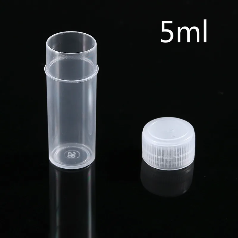 50pcs For Office School Chemistry Supplies,5ml Plastic Test Tubes Vials Sample Container Powder Craft Screw Cap Bottles
50pcs For Office School Chemistry Supplies,5ml Plastic Test Tubes Vials Sample Container Powder Craft Screw Cap Bottles
