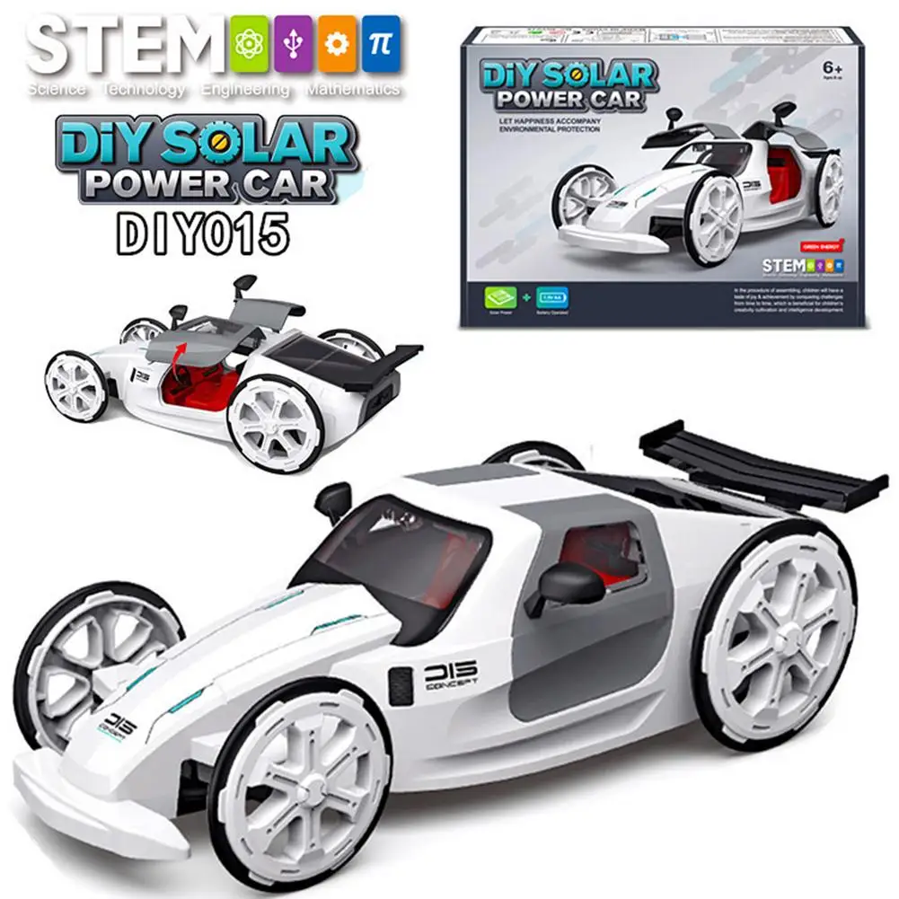 DIY Solar Powered Car Toys Assembly Model Kit Building Blocks Car Educational Toys Cars Science Kit For Kids STEM Building Toys
DIY Solar Powered Car Toys Assembly Model Kit Building Blocks Car Educational Toys Cars Science Kit For Kids STEM Building Toys