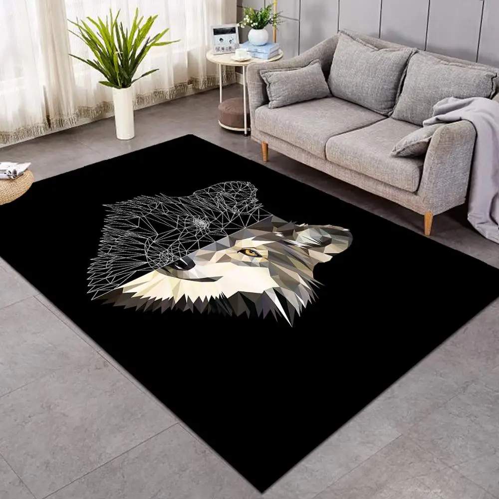 Luxury 3D Wolf Living Room Carpet Black Animals Floor Rugs Bedroom Bedside Mat Large Rug Carpets Home Decor Mat 120x185cm
Luxury 3D Wolf Living Room Carpet Black Animals Floor Rugs Bedroom Bedside Mat Large Rug Carpets Home Decor Mat 120x185cm