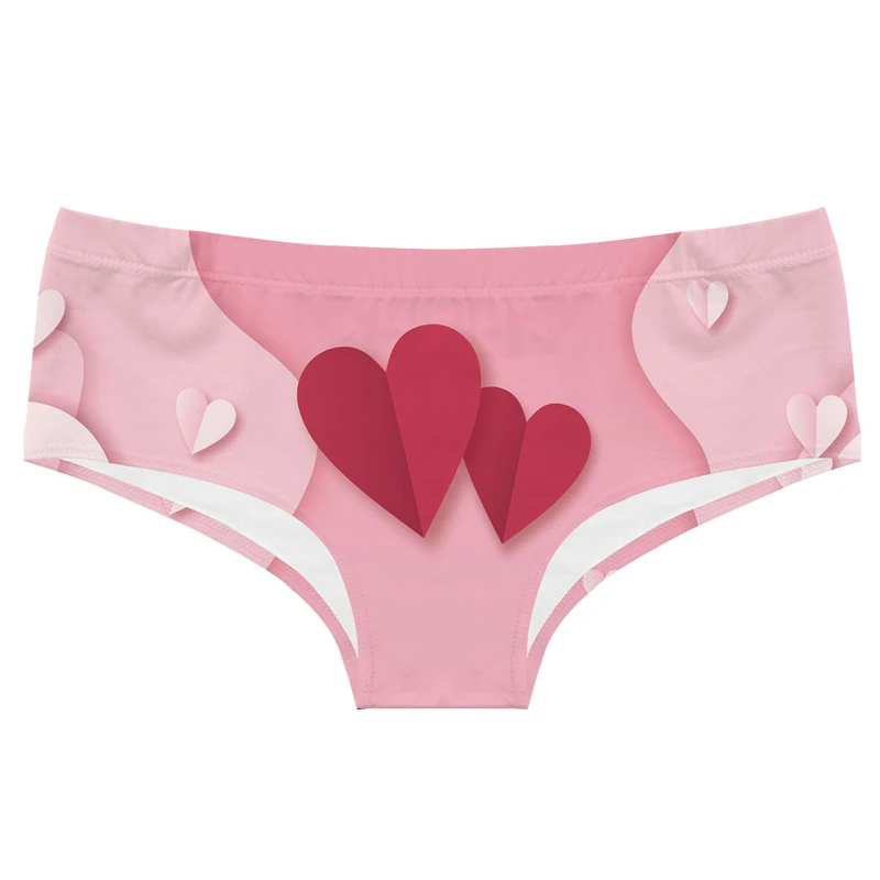 LOVE Rose Printed Women's Underwear Stretch Low-Waist Panties Seamless Girly Briefs Temptation Sexy Female Lingerie
LOVE Rose Printed Women's Underwear Stretch Low-Waist Panties Seamless Girly Briefs Temptation Sexy Female Lingerie