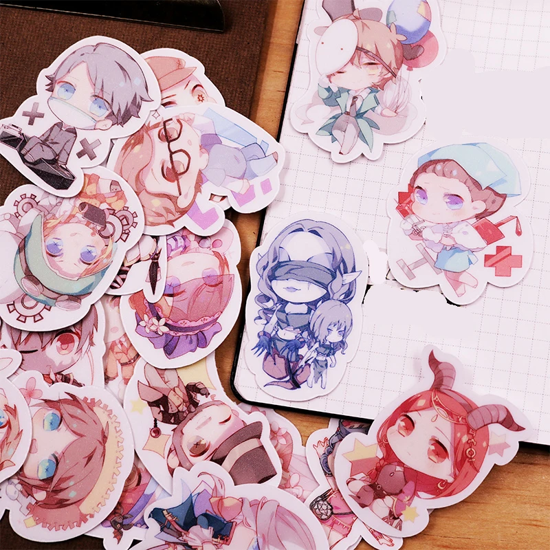 Anime Game Identity V Printed Stickers for Notebook Cosplay Accessories Decor Women Men Christmas Gift 19pcs/set
Anime Game Identity V Printed Stickers for Notebook Cosplay Accessories Decor Women Men Christmas Gift 19pcs/set
