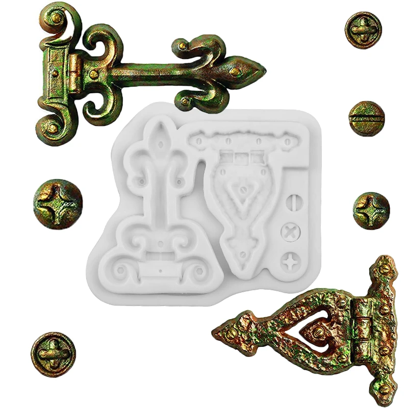 Hinges and Screws Silicone Mold Suitcase Fondant Gum Paste Candy Crystal Cupcake Topper Mould Chocolate Desserts Mold
Hinges and Screws Silicone Mold Suitcase Fondant Gum Paste Candy Crystal Cupcake Topper Mould Chocolate Desserts Mold