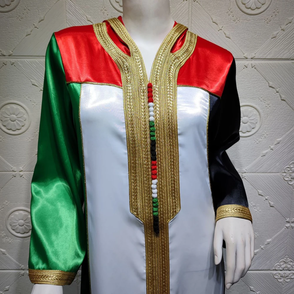 MD Muslim Styles Fashion Abaya Women Turkey Dubai Hooded Dresses Long Sleeve Evening Gowns Caftan Marocain Lady Islamic Clothing
MD Muslim Styles Fashion Abaya Women Turkey Dubai Hooded Dresses Long Sleeve Evening Gowns Caftan Marocain Lady Islamic Clothing