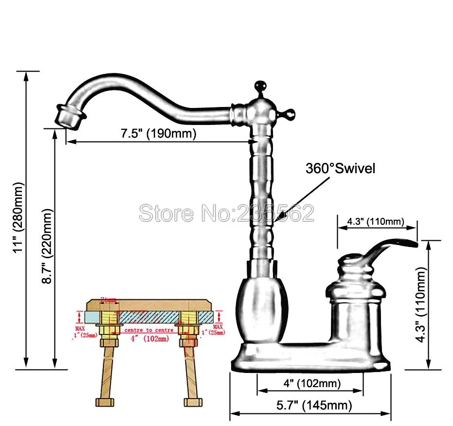 Polished Chrome Brass Swivel Spout Two Holes Basin Kitchen Bathroom Vanity Sink 4" Centerset Lavatory Faucet Mixer Tap Lsf839
Polished Chrome Brass Swivel Spout Two Holes Basin Kitchen Bathroom Vanity Sink 4" Centerset Lavatory Faucet Mixer Tap Lsf839
