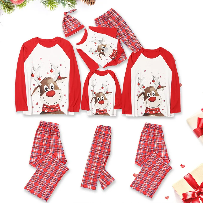 Family Christmas pajamas mothers father children matching clothes family attire baby girl jumpsuits children pajamas pajamas
Family Christmas pajamas mothers father children matching clothes family attire baby girl jumpsuits children pajamas pajamas