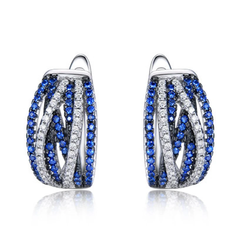 Jewelry Sapphire Clip-on Earrings Women's Party Wedding Gifts Sterling Silver Earrings Fine Jewelry
Jewelry Sapphire Clip-on Earrings Women's Party Wedding Gifts Sterling Silver Earrings Fine Jewelry