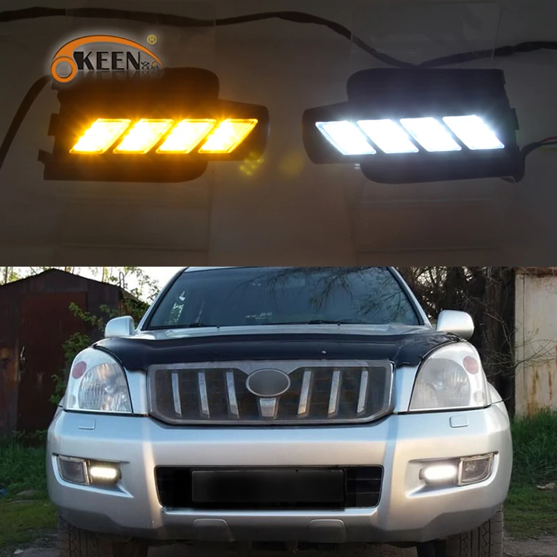 Светодиодсветодиодный дневные ходосветильник для Toyota Prado 120 FJ120 2003 2004 2005 2006 2007 2008 2009 автомобильные аксессуары ABS 12 В DRL Противотуманные фары
Светодиодсветодиодный дневные ходосветильник для Toyota Prado 120 FJ120 2003 2004 2005 2006 2007 2008 2009 автомобильные аксессуары ABS 12 В DRL Противотуманные фары