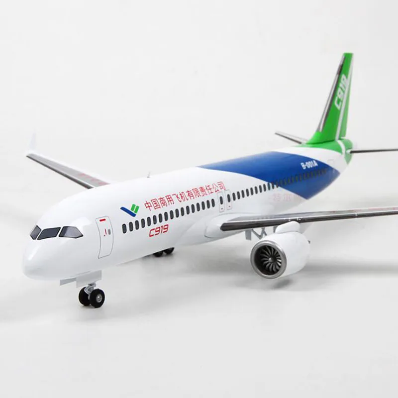 32 см 1:120 COMAC C919 модель Air China airlines W база шасси металлический сплав литья под