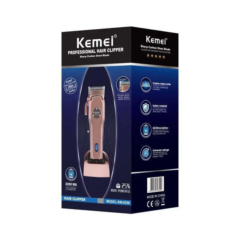 Electric Hair Clipper Professional Hair Trimmer Adjustable Hair Cutting Machine Barber Li-ion Hair Cut
Electric Hair Clipper Professional Hair Trimmer Adjustable Hair Cutting Machine Barber Li-ion Hair Cut