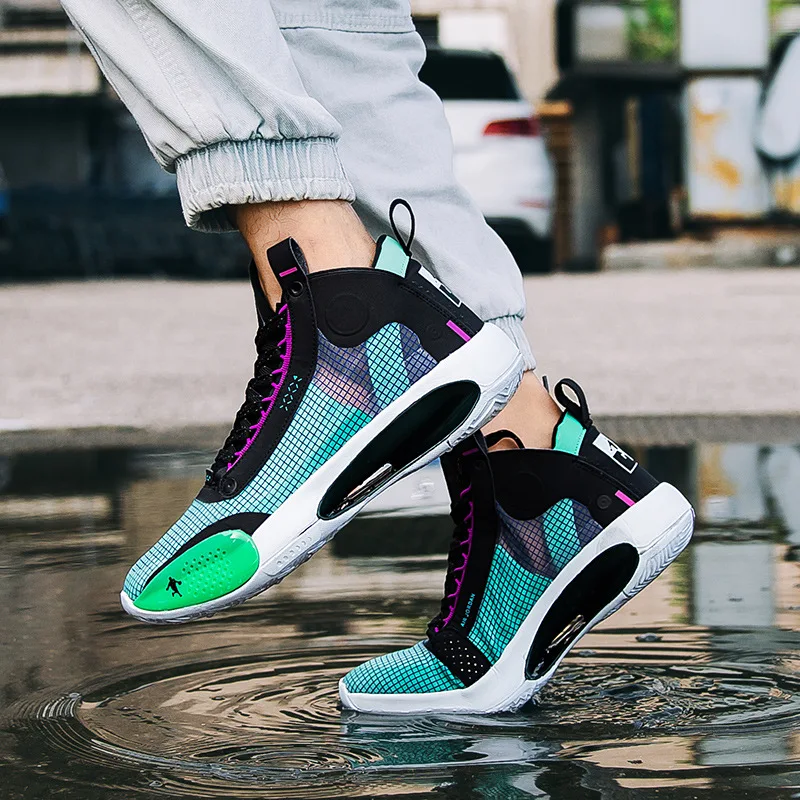 Green Plaid Mesh Breathable Basketball Shoes Men Couple Jordan Shoes Bounce Sport Basketball Sneakers Men Zapatillas Baloncesto
Green Plaid Mesh Breathable Basketball Shoes Men Couple Jordan Shoes Bounce Sport Basketball Sneakers Men Zapatillas Baloncesto
