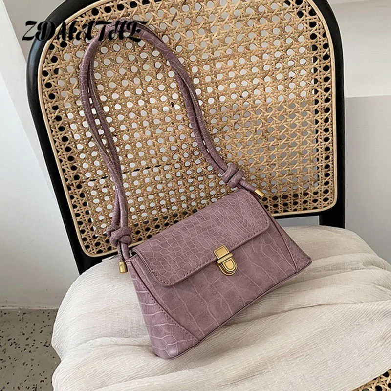 New Fashion Baguette Bag Women PU Leather Shoulder Bags Portable Solid Color Female Handbags
New Fashion Baguette Bag Women PU Leather Shoulder Bags Portable Solid Color Female Handbags