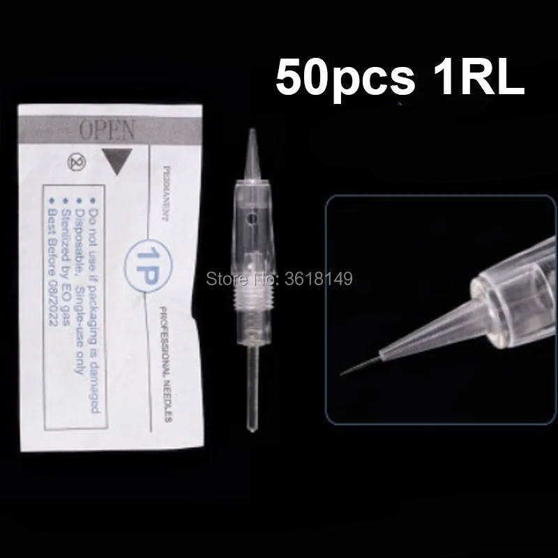 50pcs Tattoo Needles Cartridge 1R for Charmant Permanent Makeup Machine Pen Charme Microblading Eyebrow Lips Cartridge Needles
50pcs Tattoo Needles Cartridge 1R for Charmant Permanent Makeup Machine Pen Charme Microblading Eyebrow Lips Cartridge Needles