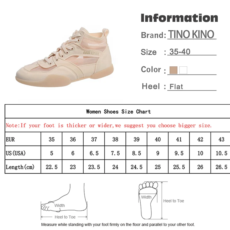 Women Casual Sneakers Mesh Flats Lace Up Shoes Autumn Breathable Female High Top Ladies Comfortable Walking Footwear
Women Casual Sneakers Mesh Flats Lace Up Shoes Autumn Breathable Female High Top Ladies Comfortable Walking Footwear