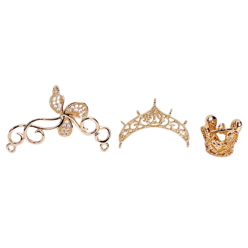 KC Gold Color Plated Rhinestone Eardrop Pendant Charms Necklace Accessories Jewelry Component Diy Material 4pcs KP3357
KC Gold Color Plated Rhinestone Eardrop Pendant Charms Necklace Accessories Jewelry Component Diy Material 4pcs KP3357
