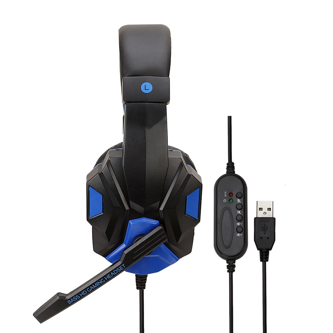 3.5mm USB Headphone no light for PC and PS4 Gaming Headset Computer Accessories
3.5mm USB Headphone no light for PC and PS4 Gaming Headset Computer Accessories