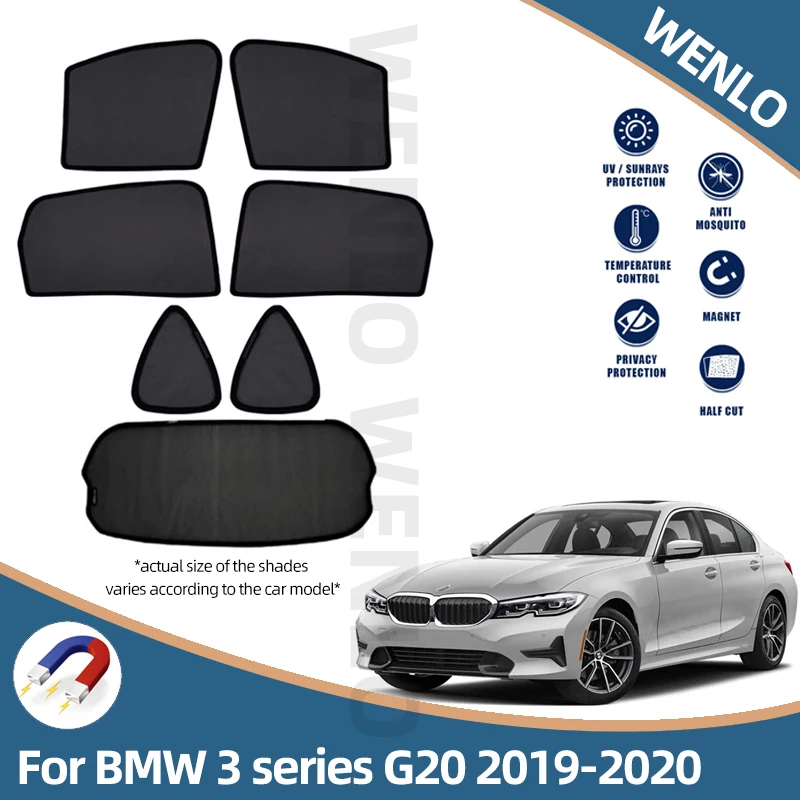 Car Windows Magnetic Sunshade For BMW 3 Series G20 7th Generation 2019-2020 Auto Sun Visor Curtains Protection
Car Windows Magnetic Sunshade For BMW 3 Series G20 7th Generation 2019-2020 Auto Sun Visor Curtains Protection