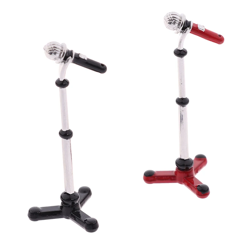 1:12 Scale Doll House Cute Mini Metal Microphone Model Dollhouse Miniature Furniture Accessories
1:12 Scale Doll House Cute Mini Metal Microphone Model Dollhouse Miniature Furniture Accessories