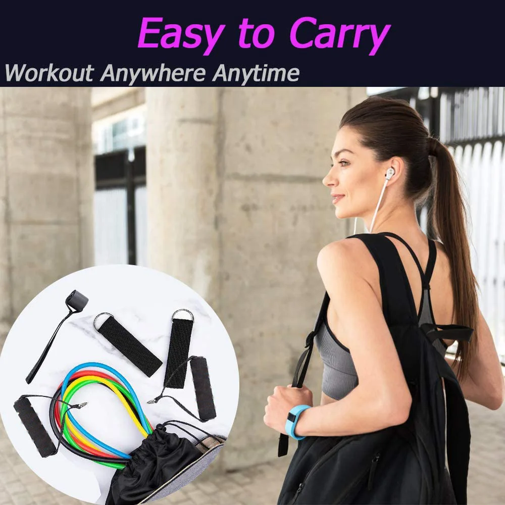 11PCS Exercise Resistance Bands Set Expander Ankle Tube Fitness Rubber Stretch Training Home Gyms Workout Guard Equipment
11PCS Exercise Resistance Bands Set Expander Ankle Tube Fitness Rubber Stretch Training Home Gyms Workout Guard Equipment