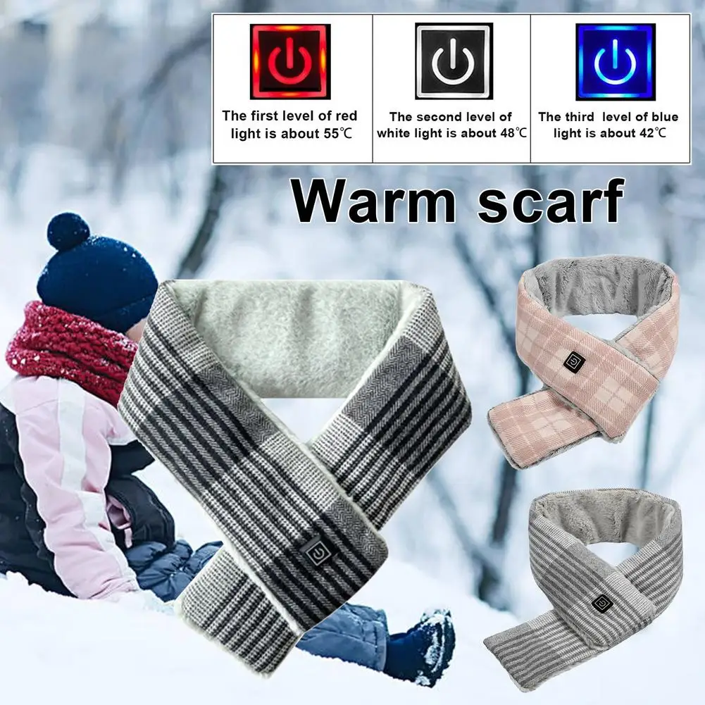Heated Scarf Rechargeable Neck Heat Pad With 3 Heating Levels USB Charging Heating Scarf For Men Women Electric Heating Scarf
Heated Scarf Rechargeable Neck Heat Pad With 3 Heating Levels USB Charging Heating Scarf For Men Women Electric Heating Scarf