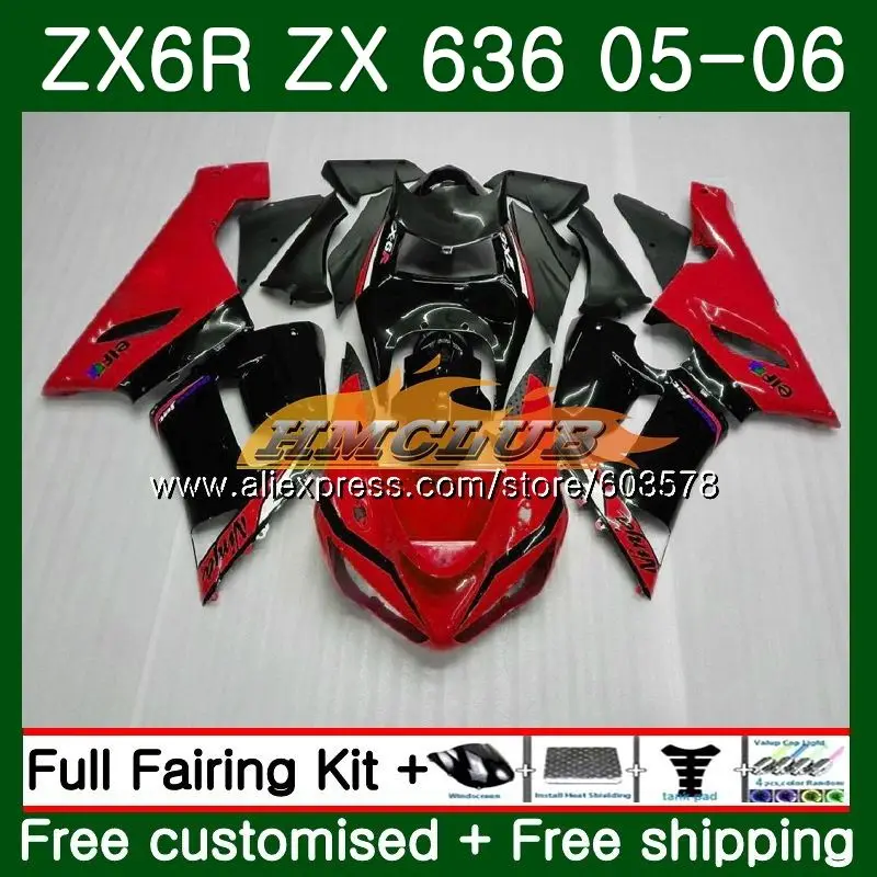 Body For KAWASAKI NINJA ZX-636 ZX 6R 600CC ZX636 2005 2006 33CL.82 ZX6R 05 06 ZX600 ZX 636 6 R ZX-6R 05 06 Fairing Red Black
Body For KAWASAKI NINJA ZX-636 ZX 6R 600CC ZX636 2005 2006 33CL.82 ZX6R 05 06 ZX600 ZX 636 6 R ZX-6R 05 06 Fairing Red Black