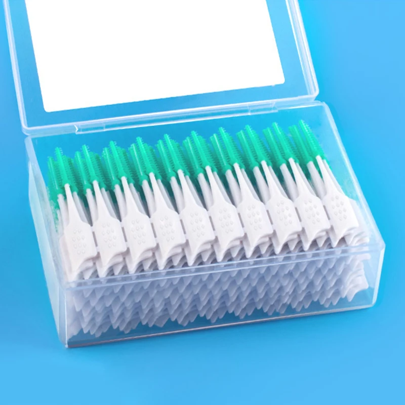 150pcs/set Silicone Interdental Brushes Health Care Tooth Push-Pull Removes Food And Plaque Better for Teeth Oral Hygiene Tool
150pcs/set Silicone Interdental Brushes Health Care Tooth Push-Pull Removes Food And Plaque Better for Teeth Oral Hygiene Tool