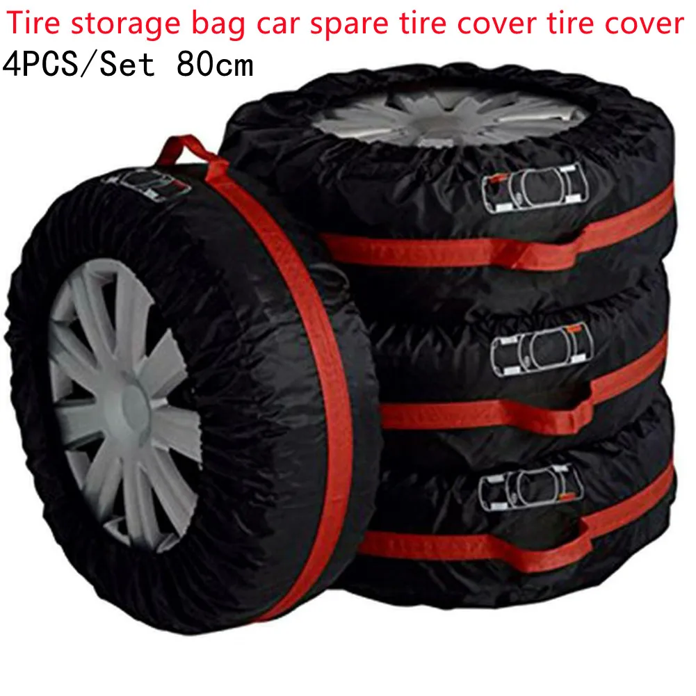 4/1pcs Tire Storage Bag Car Spare Tire Cover Tire Cover 80cm Adjustable Size With Handle Reinforced Straps On Both Sides
4/1pcs Tire Storage Bag Car Spare Tire Cover Tire Cover 80cm Adjustable Size With Handle Reinforced Straps On Both Sides