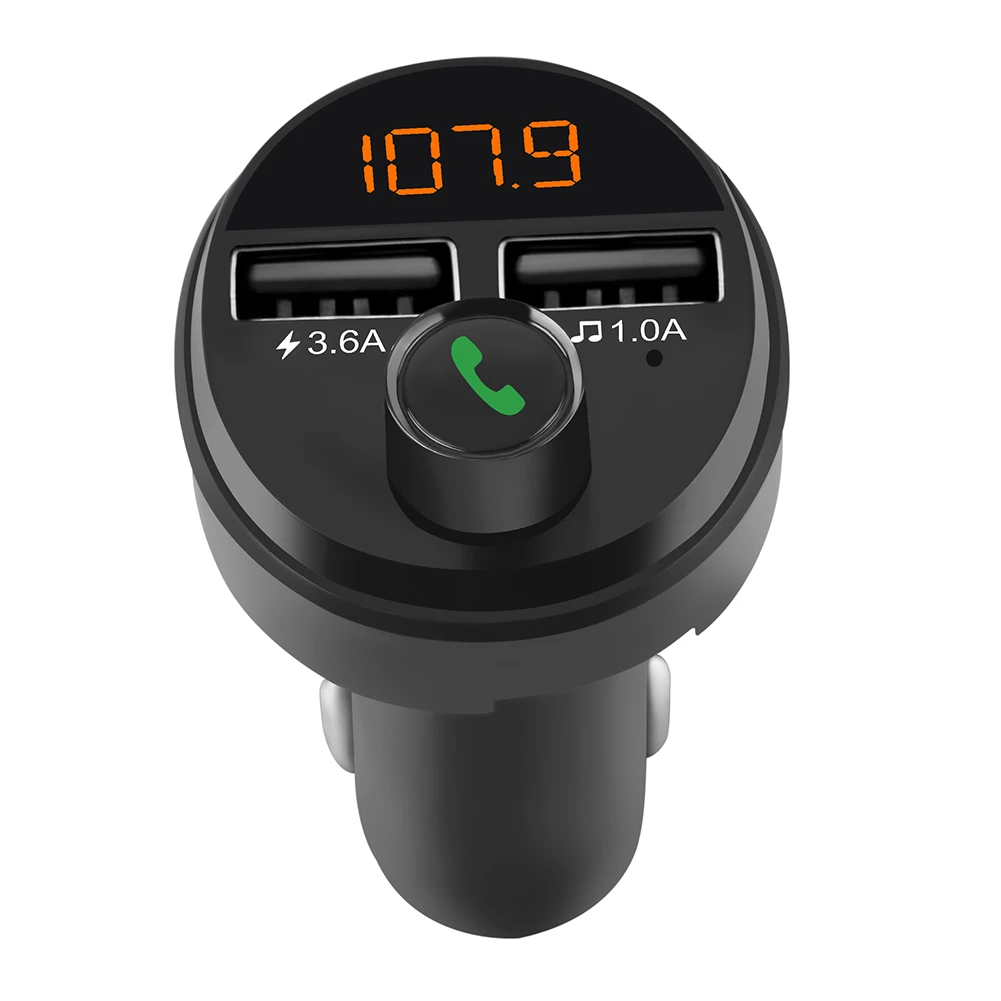 Автомобильный FM-передатчик, Bluetooth 2019, беспроводной комплект громкой связи, mp3-плеер, два USB, автомобильное зарядное устройство CSL88, 5,0
Автомобильный FM-передатчик, Bluetooth 2019, беспроводной комплект громкой связи, mp3-плеер, два USB, автомобильное зарядное устройство CSL88, 5,0