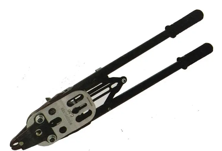 C50 Professional Manual Hog ring plier for Gabion fixing C-Ring NAILER C Nailer Fence connect
C50 Professional Manual Hog ring plier for Gabion fixing C-Ring NAILER C Nailer Fence connect