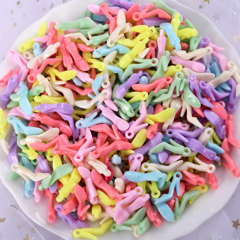 New 30Pcs/Pack Candy Color High Heel Shape Acrylic Pendants Charm Pendants For Jewelry Making DIY Handmade Necklace Accessories
New 30Pcs/Pack Candy Color High Heel Shape Acrylic Pendants Charm Pendants For Jewelry Making DIY Handmade Necklace Accessories