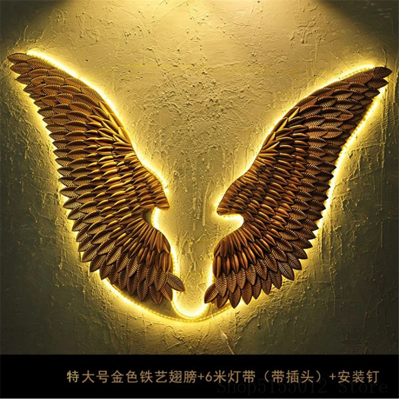 American LED Wing Wall Lamp Modern Living Room Iron Angel Wings Vanity Wall Lights for Bathroom Bedside Lamp Nordic Mirror Light
American LED Wing Wall Lamp Modern Living Room Iron Angel Wings Vanity Wall Lights for Bathroom Bedside Lamp Nordic Mirror Light