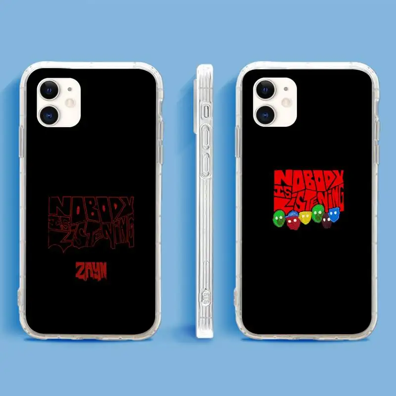 Nobody Is Listening ZAYN Cartoon Phone Case For iphone 12 11 xsmax xr 8 7 6 pro 5s plus mini se soft Transparent Cover Fundas 
Nobody Is Listening ZAYN Cartoon Phone Case For iphone 12 11 xsmax xr 8 7 6 pro 5s plus mini se soft Transparent Cover Fundas