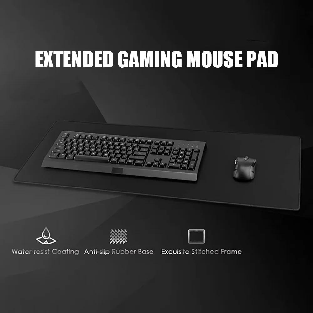 Mouse Pad with Stitched Edges Large Non-Slip Rubber Base Computer Mouse Mat for Computers Gaming Office Home
Mouse Pad with Stitched Edges Large Non-Slip Rubber Base Computer Mouse Mat for Computers Gaming Office Home
