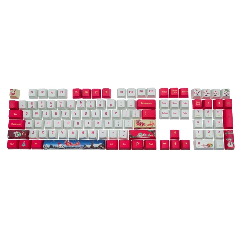 108 Keys OEM PBT Dye Sub Keycaps Full Set Mechanical Keyboard Keycaps PBT Dye-Sublimation Keycaps Christmas
108 Keys OEM PBT Dye Sub Keycaps Full Set Mechanical Keyboard Keycaps PBT Dye-Sublimation Keycaps Christmas