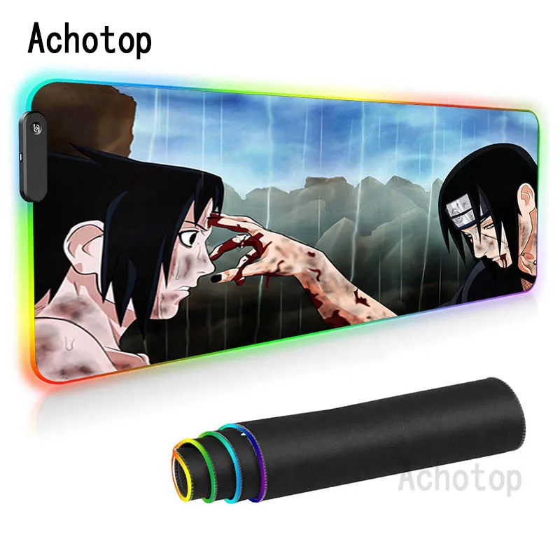 Itachi Anime Mouse Pad RGB Rug Gloway Mousepad LED Mouse Pad Pc Gamer Complete Gaming Mouse Pad 4mm Desk Mat For Overwatch LOL
Itachi Anime Mouse Pad RGB Rug Gloway Mousepad LED Mouse Pad Pc Gamer Complete Gaming Mouse Pad 4mm Desk Mat For Overwatch LOL