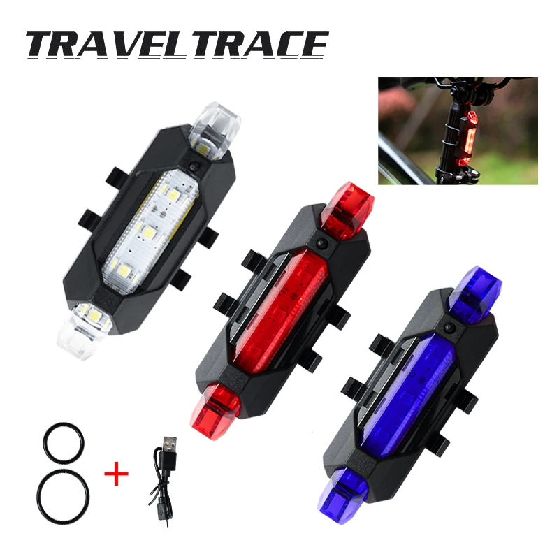 Bicycle Rear Light USB Rechargeable LED Bright Lighting Halo Tail Light Under Seat MTB Accessories Exposure Lumens Night Riding
Bicycle Rear Light USB Rechargeable LED Bright Lighting Halo Tail Light Under Seat MTB Accessories Exposure Lumens Night Riding