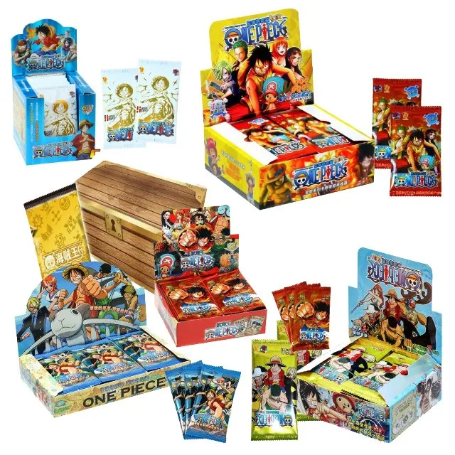 Новинка 2021 японское аниме Luffy Zoro Nami Usopp Sanji Robin коллекционная карточная игра Боевая