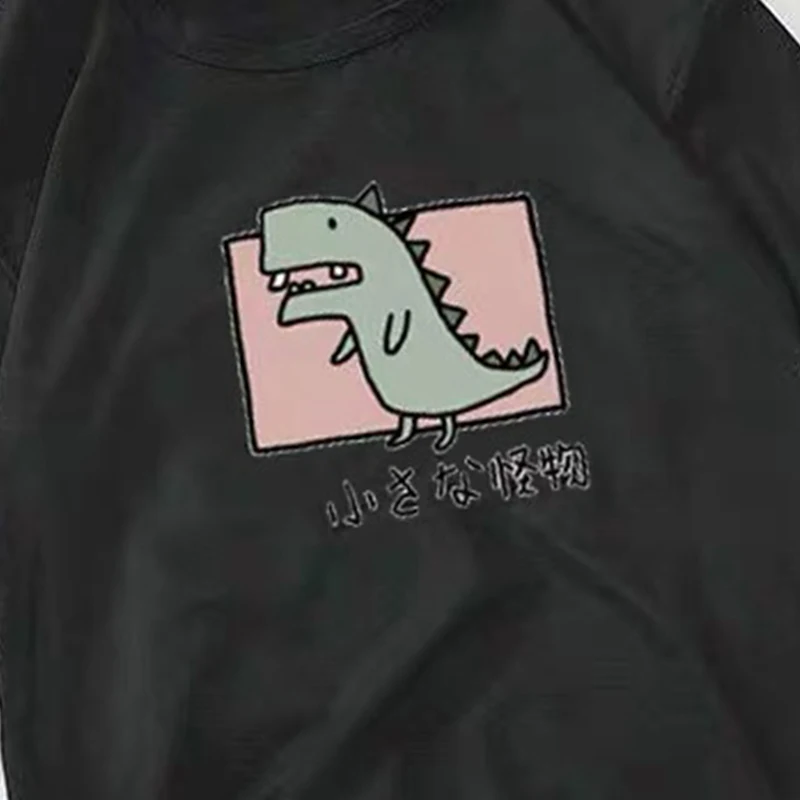 Harajuku Cute Dinosaur Print Couples Tshirt Korean Version Hight Street Preppy Style Hip Hop Casual Clothes Oversized Loose Top
Harajuku Cute Dinosaur Print Couples Tshirt Korean Version Hight Street Preppy Style Hip Hop Casual Clothes Oversized Loose Top